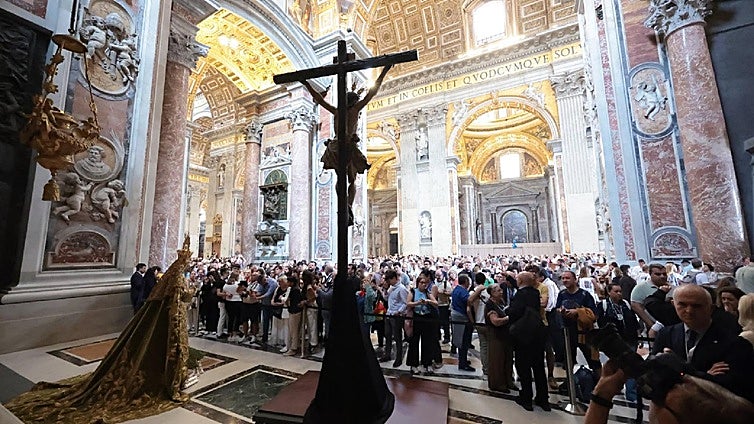 Malaga Virgin travels to Rome for jubilee procession