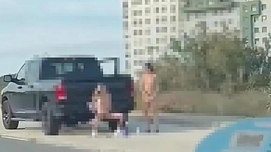 Two German tourists arrested in Spain for indecent exposure and reckless driving