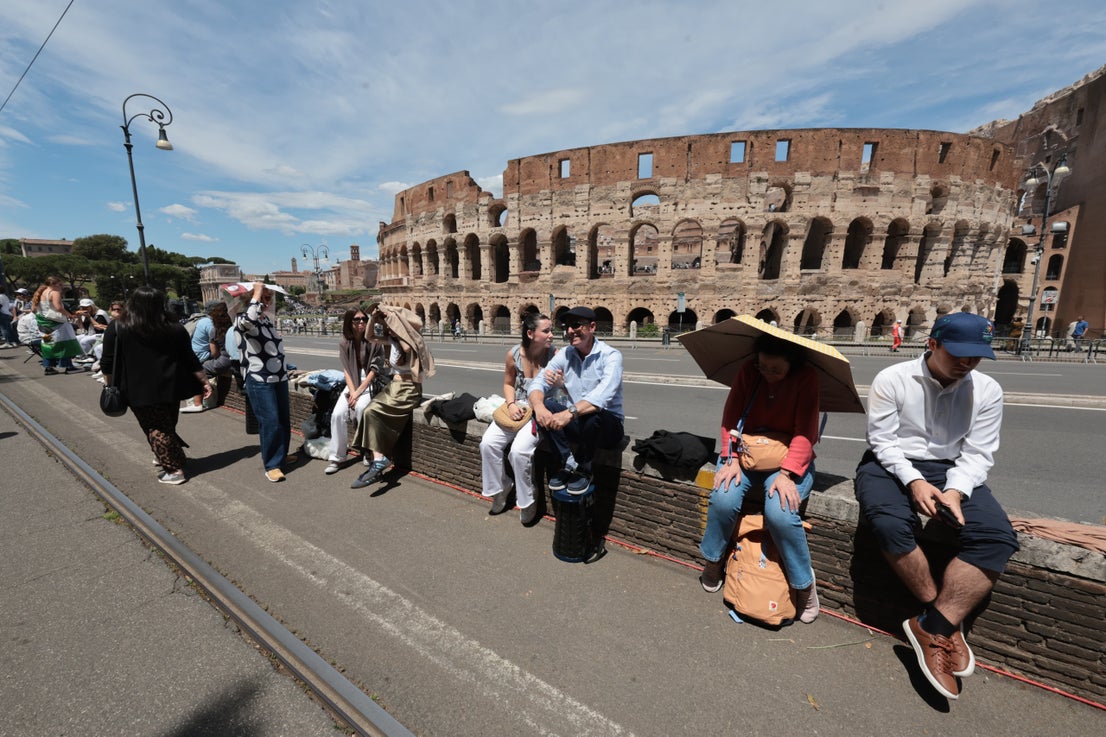 La Esperanza's grand tour of Rome - in pictures
