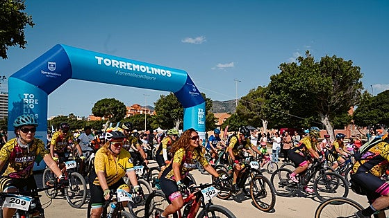 Hundreds of cyclists saddle up in Torremolinos for healthy lifestyle event