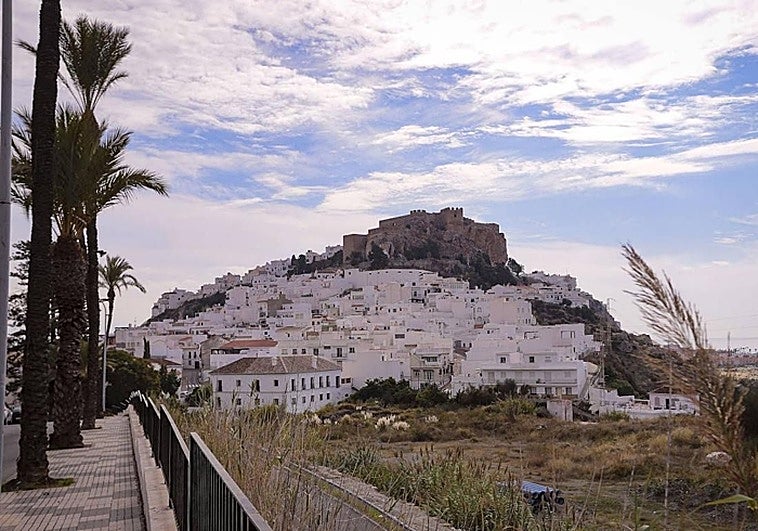 View of Salobreña and the castle