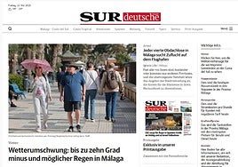SUR deutsche homepage.
