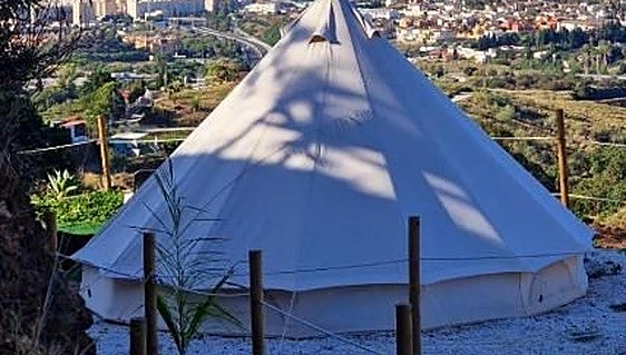 Here's where you can stay in a yurt in Malaga province