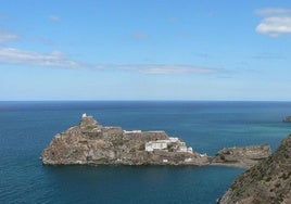 The Peñón de Vélez de la Gomera.