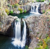Aljibe waterfalls, Guadalajara.