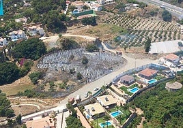 Wildfire on Costa del Sol quickly brought under control