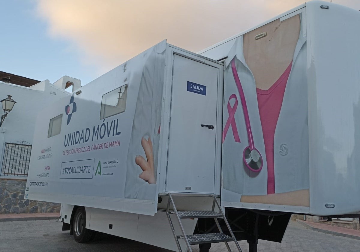 Mobile breast cancer unit will screen around 1,700 women in east of Malaga province this month
