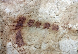 Palaeolithic fingerprints in the Rincón de la Victoria caves.