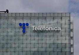 Telefónica's headquarters in Madrid.