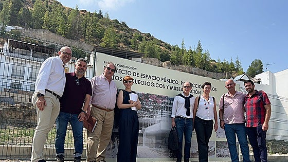 Cártama continues with its remodelling of central square to preserve archaeological site