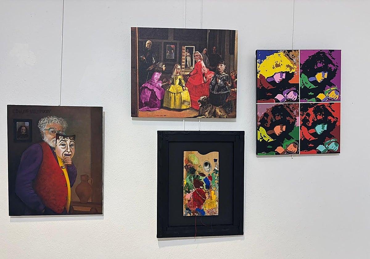 Imagen principal - Robert Harvey's friends auction portraits in memory of Don Roberto de Macharaviaya