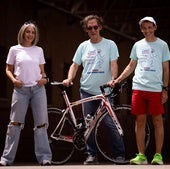 Manuela La Haba, José López and David Laguna.