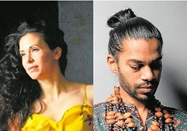 Lara Bello and Rajiv Jayaweera.