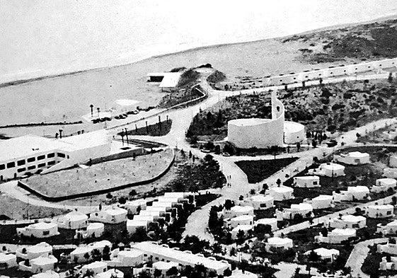 Image from the 1960s of the Tiempo Libre residence in Marbella.