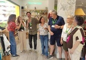 Volunteers at Cudeca's charity shop in Estepona.