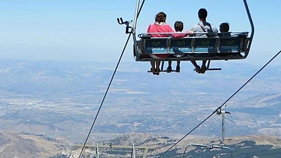 Where can you head to escape the summer heat in the south of Spain?