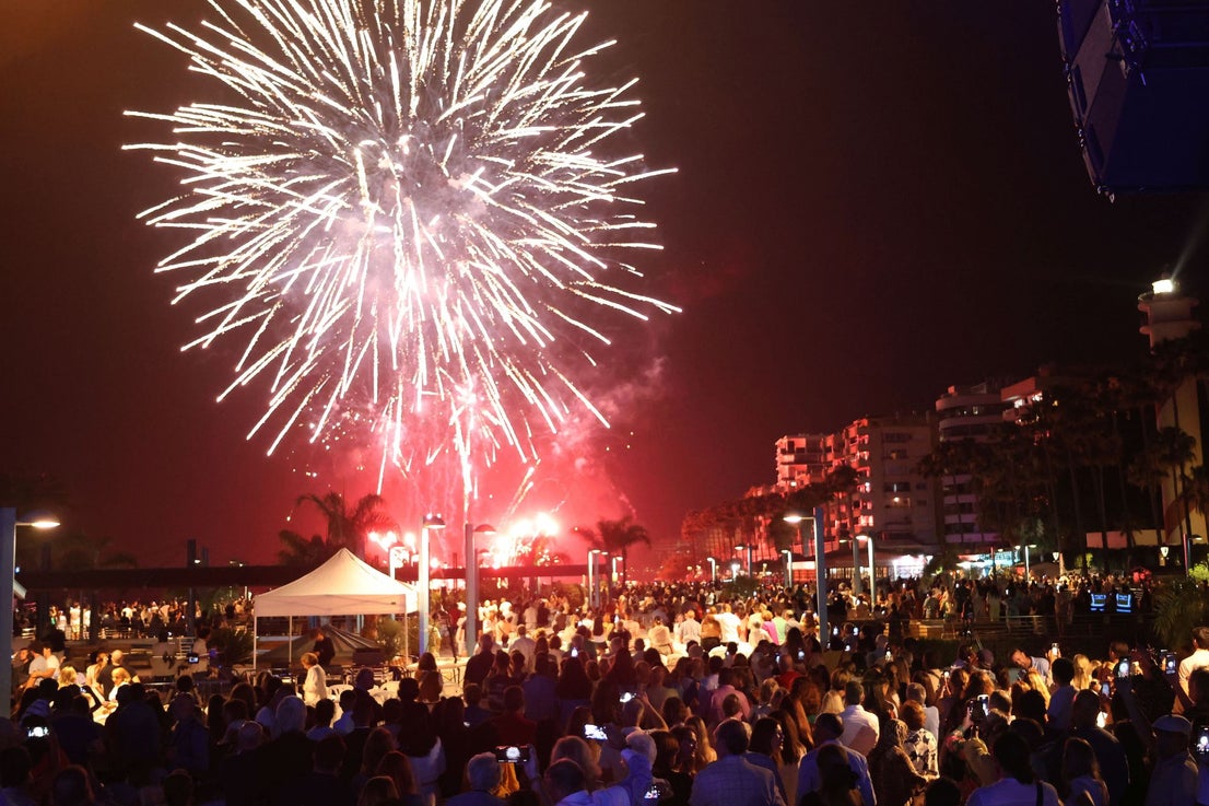 Marbella's annual town fair opens with a bang, in pictures