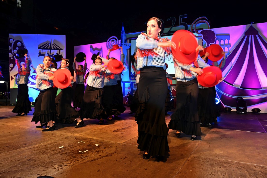 Marbella's annual town fair opens with a bang, in pictures