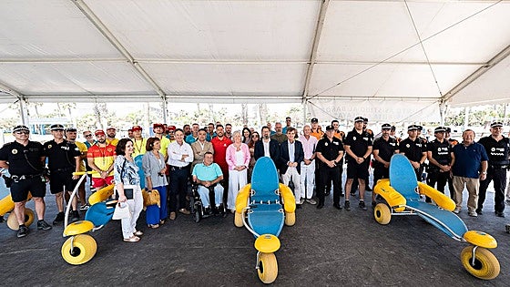 Summer beach season kicks off in capital of Costa del Sol with new AI system to detect jellyfish