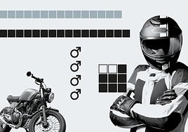 Why have motorcyclist deaths on Malaga province roads doubled in first half of the year?