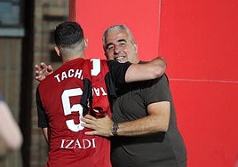 Deportivo Mirandés manager Alfredo Merino.