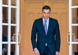 Prime minister Pedro Sánchez.