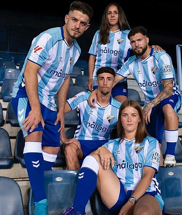 Imagen secundaria 2 - Fan engagement plays major role as Malaga CF unveil new home strip