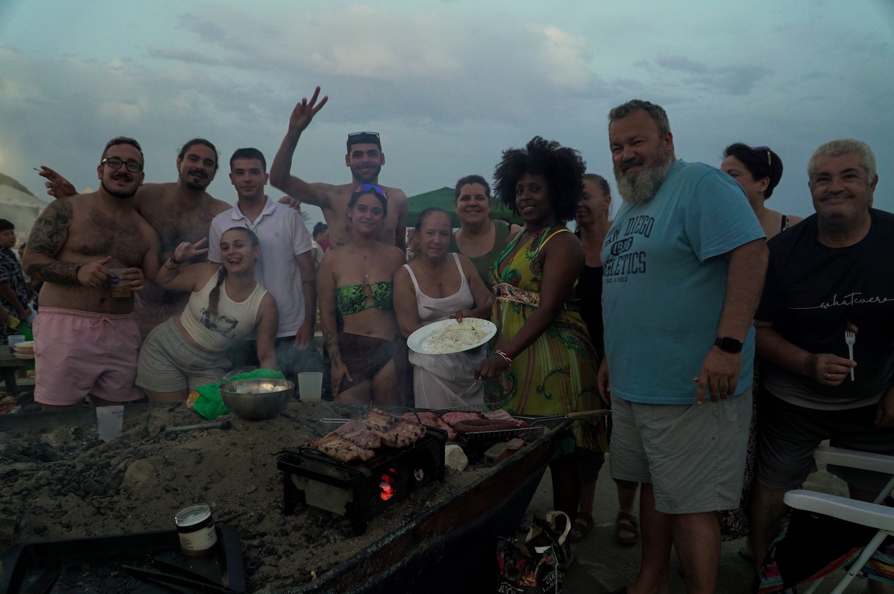San Juan, a night on the beach - in pictures