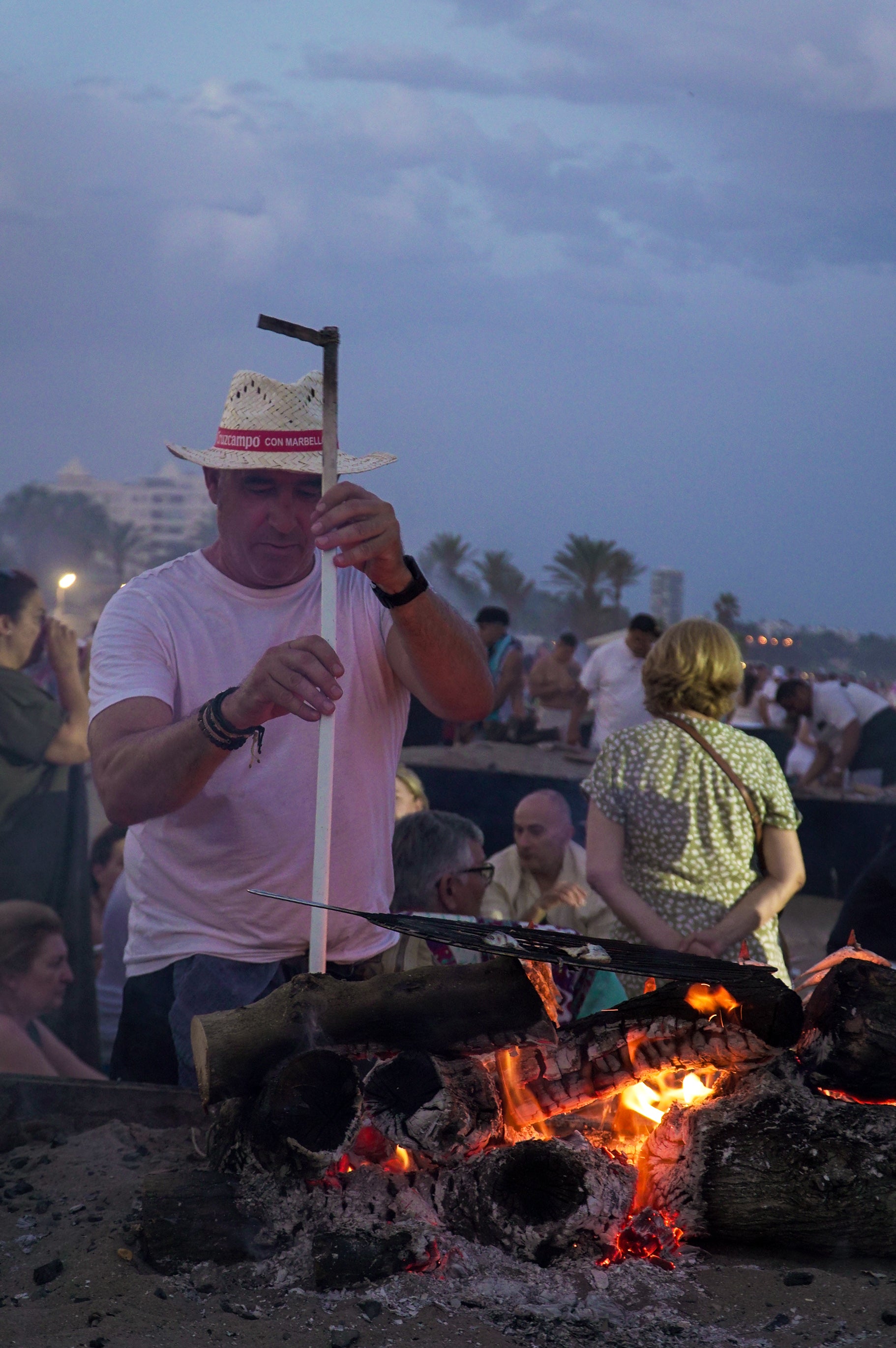 San Juan, a night on the beach - in pictures