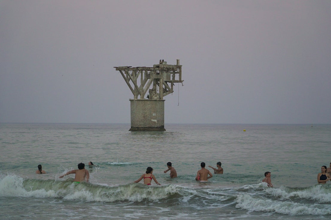 San Juan, a night on the beach - in pictures