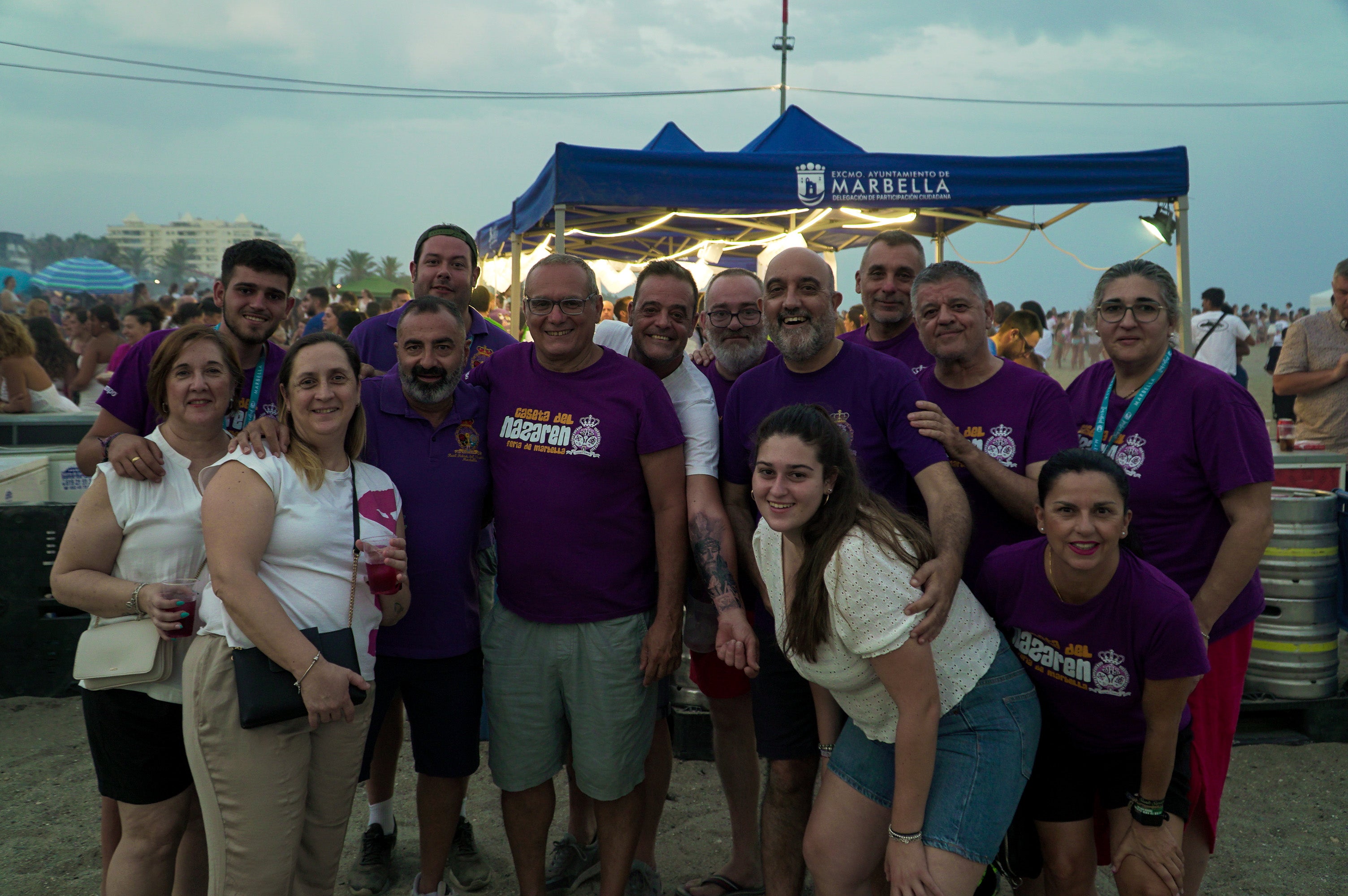 San Juan, a night on the beach - in pictures