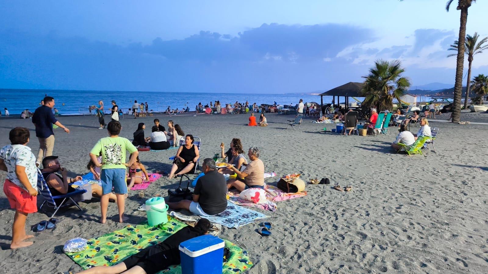 San Juan, a night on the beach - in pictures