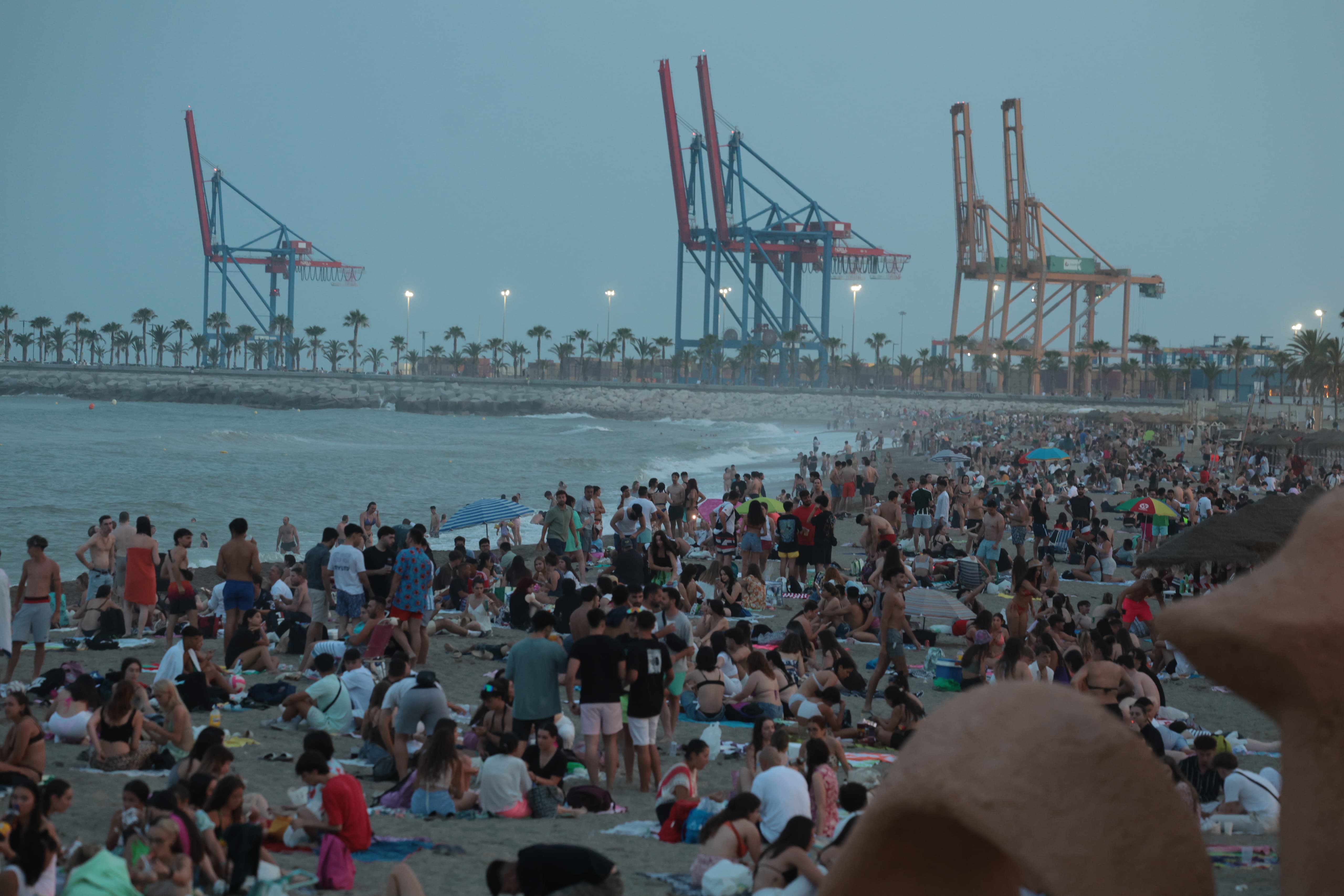 San Juan, a night on the beach - in pictures