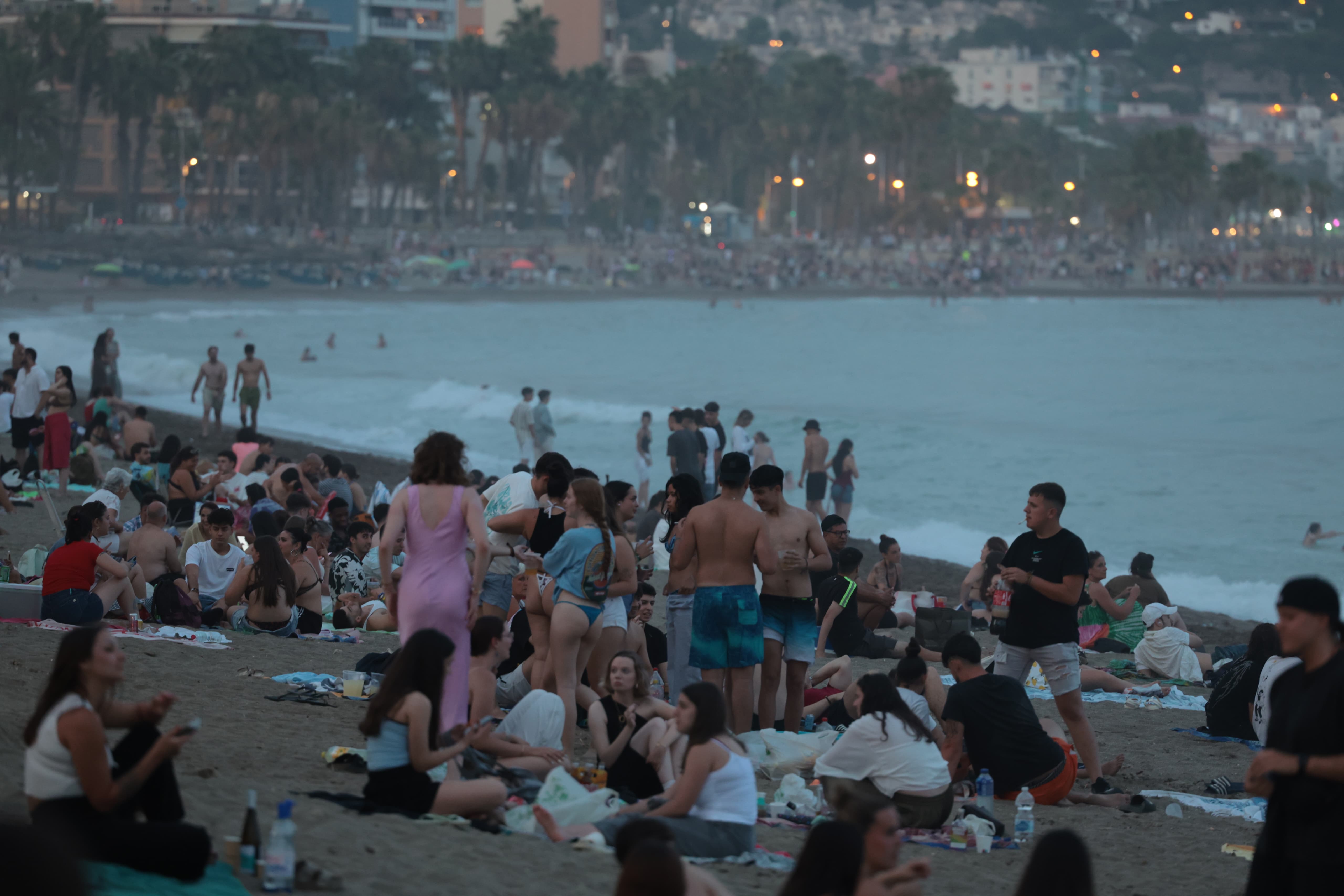 San Juan, a night on the beach - in pictures