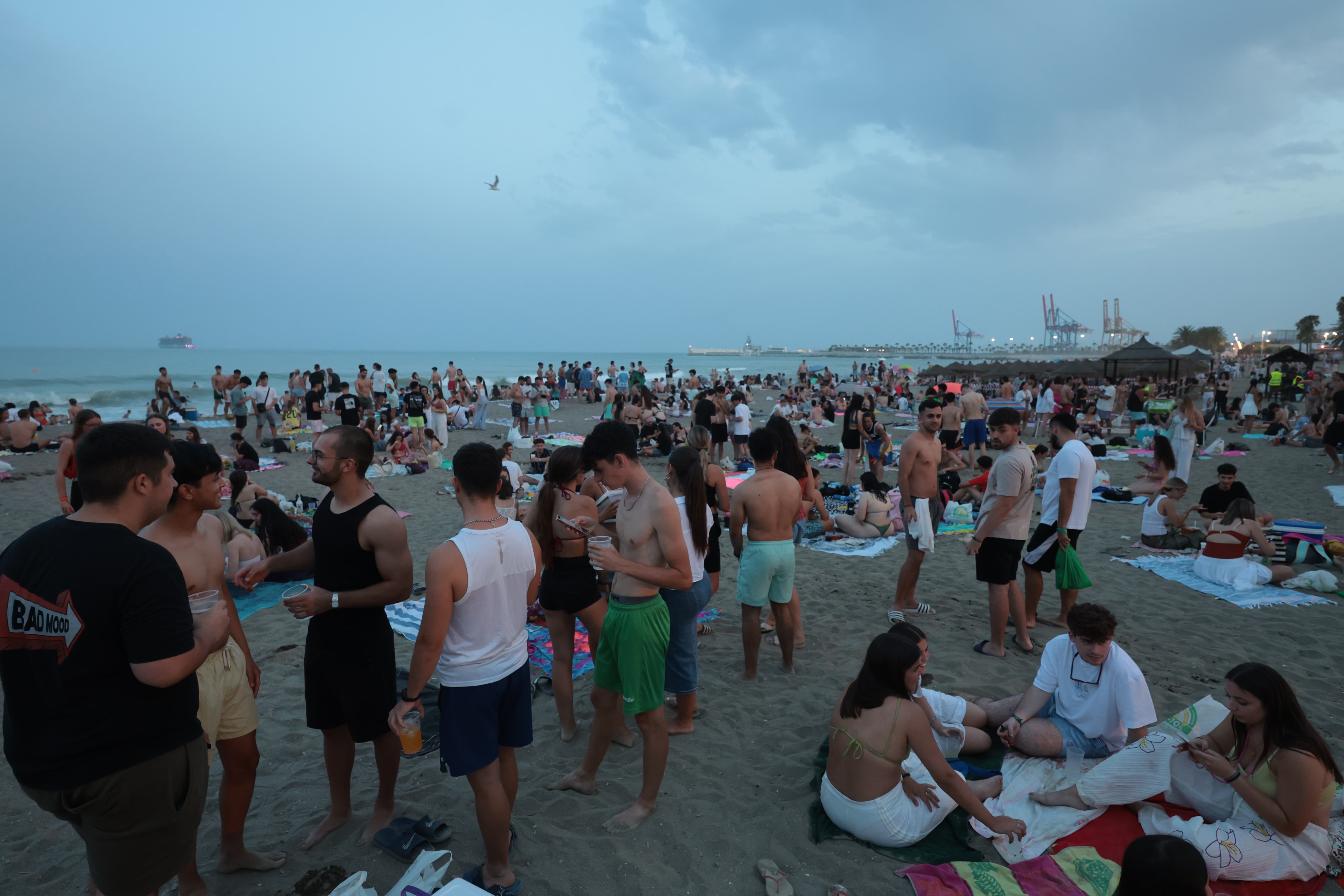 San Juan, a night on the beach - in pictures