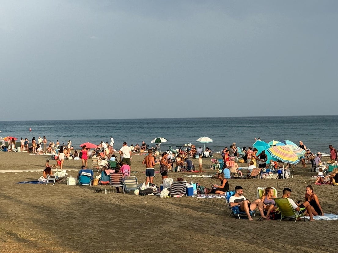 San Juan, a night on the beach - in pictures