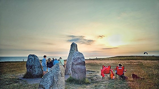 Sweden’s stonehenge for the summer solstice