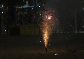 Photo from the San Juan festival in Barcelona.