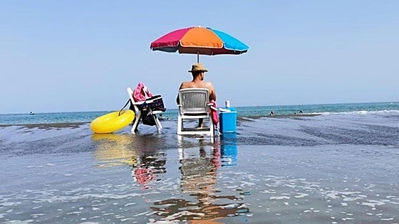 Heat intensifies in Malaga province: yellow warning for maximum temperatures of 36C