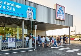 The new ALDI in Vélez-Málaga