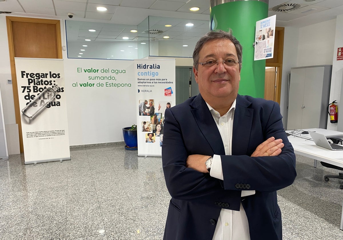 Fulgencio Díaz Madrid, Hidralia's managing director in the Estepona office.