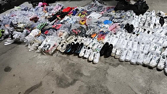 Crackdown on counterfeit goods on the Costa del Sol