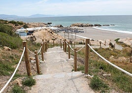 File image of Los Toros beach.