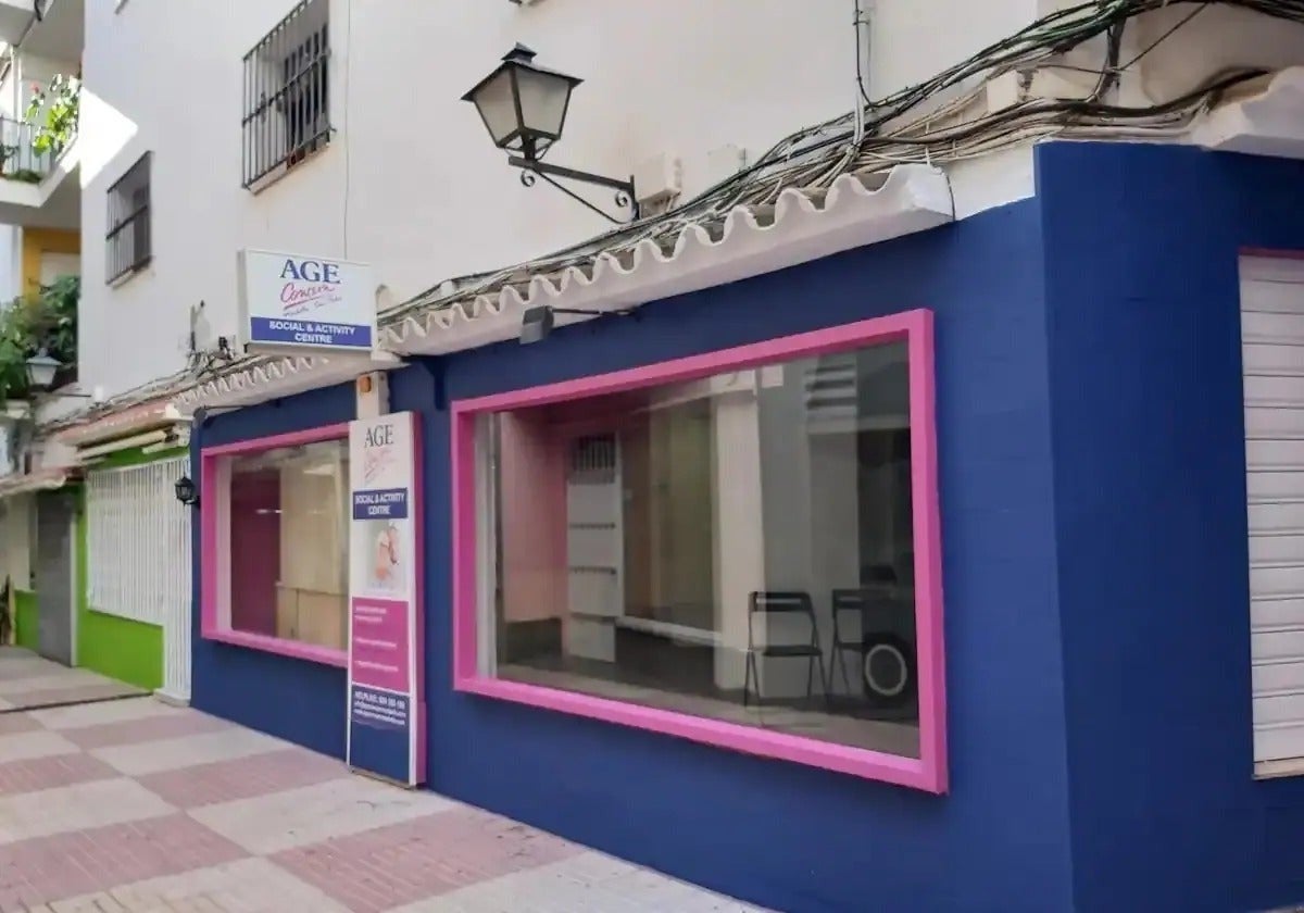 The Age Concern centre in San Pedro.