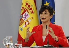 Minister of Housing, Isabel Rodríguez.