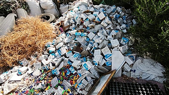 The mystery of the 'mountain' of thousands of cigarette lighters dumped on tinder-dry land on the Costa del Sol