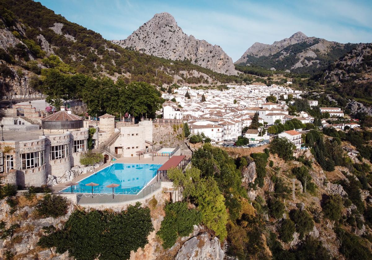 Grazalema's municipal pool.