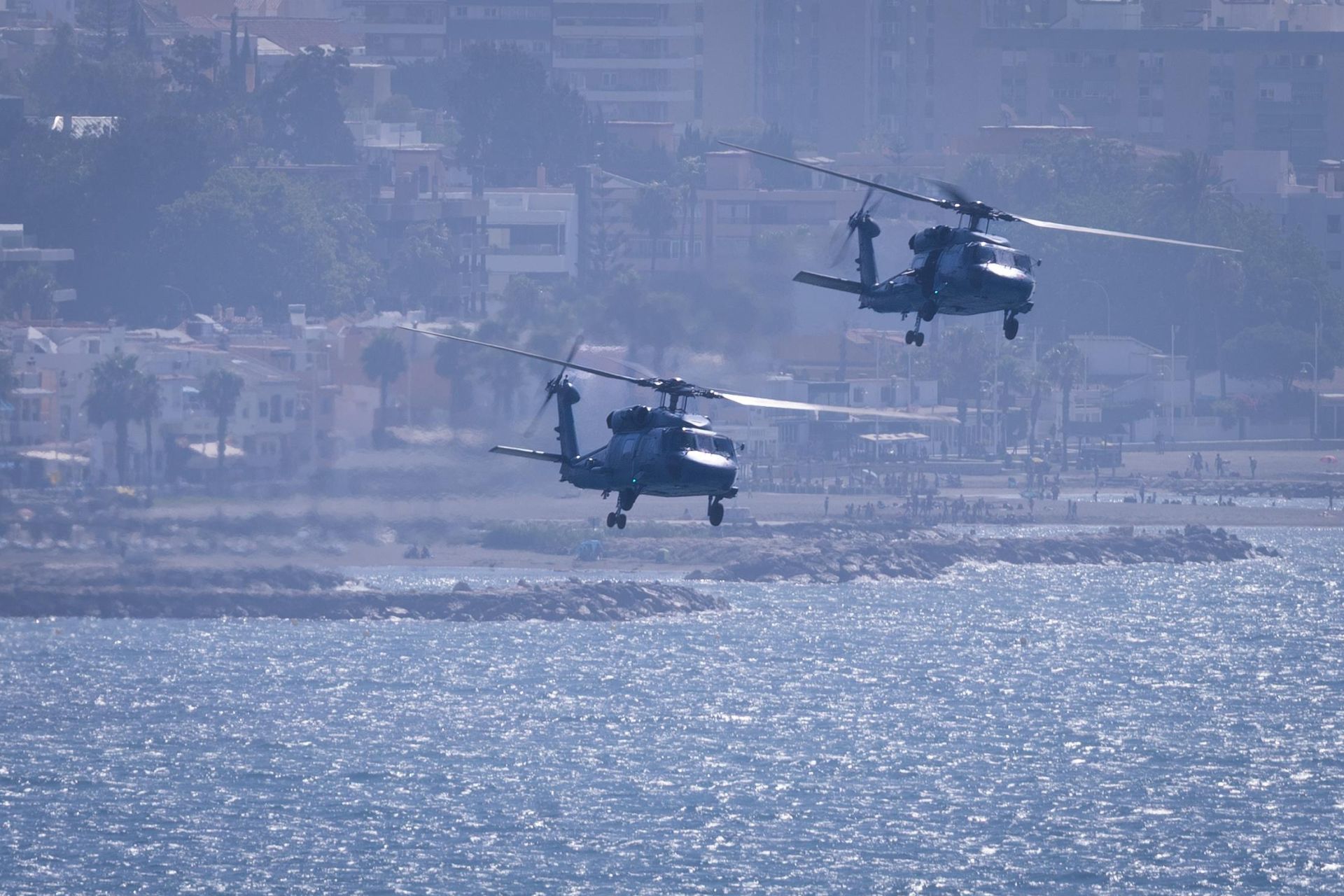 The Spanish Navy's amphibious landing on the Costa del Sol, in pictures
