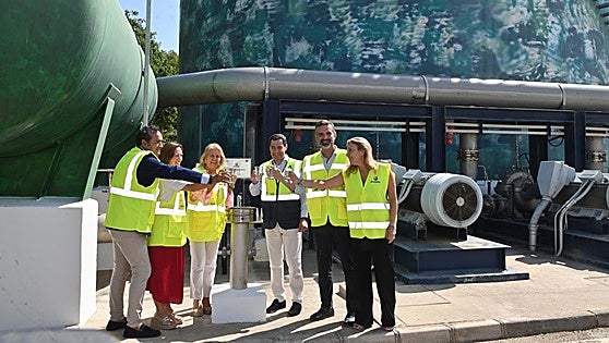 Head of Junta opens upgraded Marbella desalination plant and demands more commitment from central government