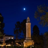 Cultural nights take place in the cemetery gardens.